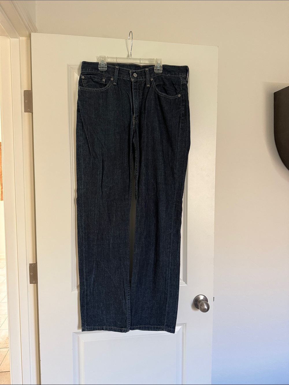 Levi's Dark Indigo Straight-Leg Jeans